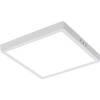 LED Paneel - 30x30 Helder/Koud Wit 6400K - 28W Opbouw Vierkant - Mat Wit - Flikkervrij