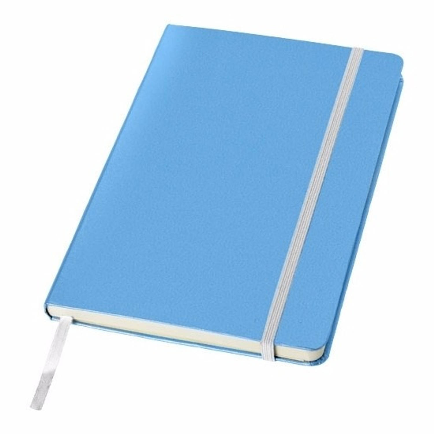 Luxe schriften A5 formaat met blauwe harde kaft - Notitieboek