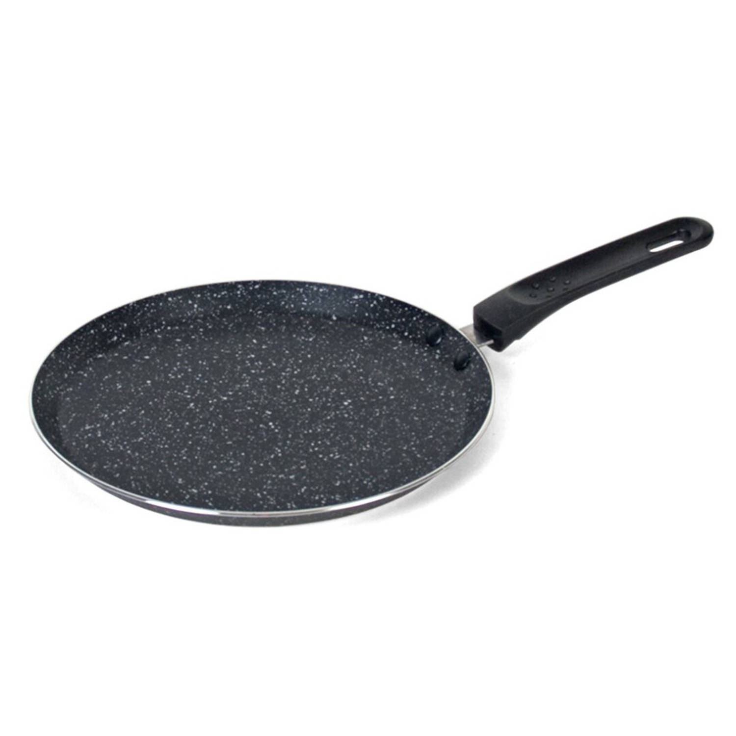 Aluminium Zwarte Pannenkoekenpan-crepepan 24 Cm Met Anti-aanbak Laag Pannenkoeken-crepes Koken