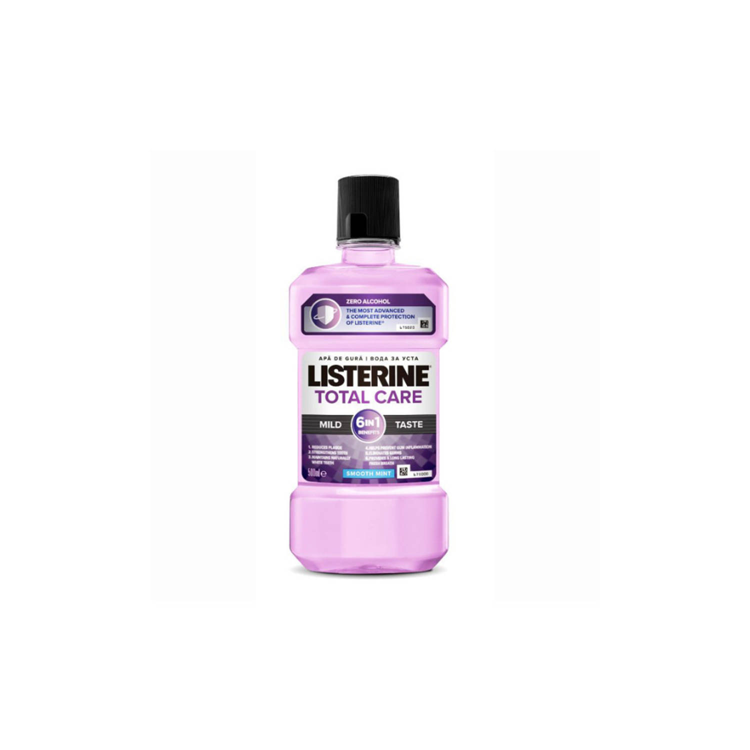 Listerine Total Care Smooth Mint Mondwater 500 Ml