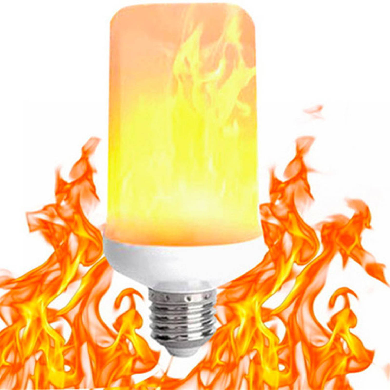 verlangen Mechanica hoe te gebruiken LED Flame Lamp - Vuurlamp - E27 Fitting - 5W - Warm Wit 1500K | Blokker