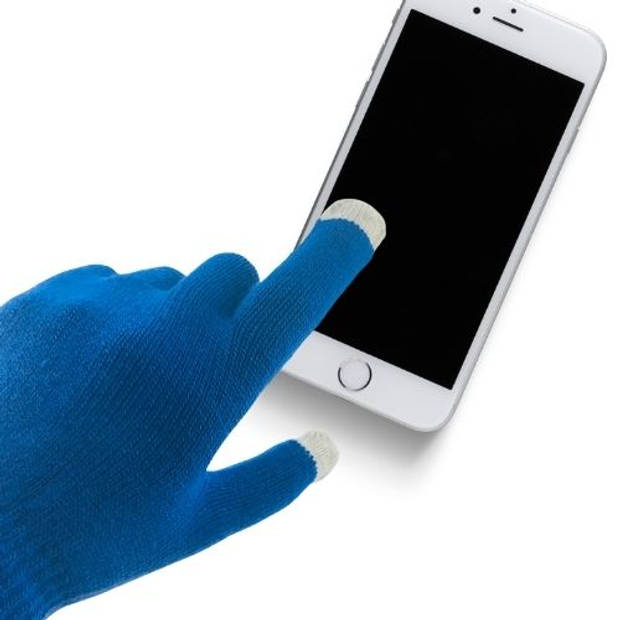 Orange85 Handschoenen met Touchscreen - Blauw - Smartphone - Winter - Touch - Acryl - Warm - Onesize