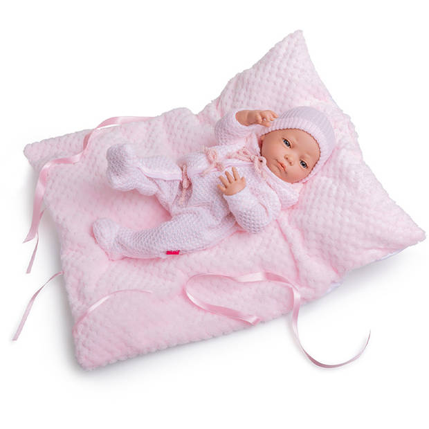 Berjuan babypop Newborn Special meisjes 45 cm roze