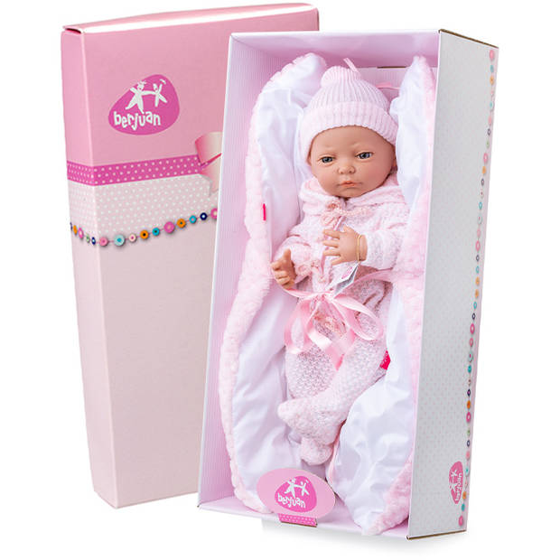Berjuan babypop Newborn Special meisjes 45 cm roze