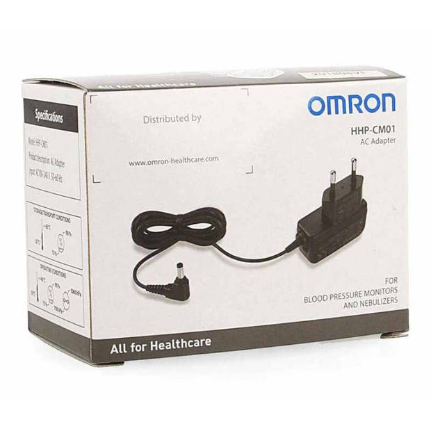 Omron Adapter Voor Opladen Bloeddrukmeters - MX3+, M4i, M5i, 705it, 705CP2, M6 en M7