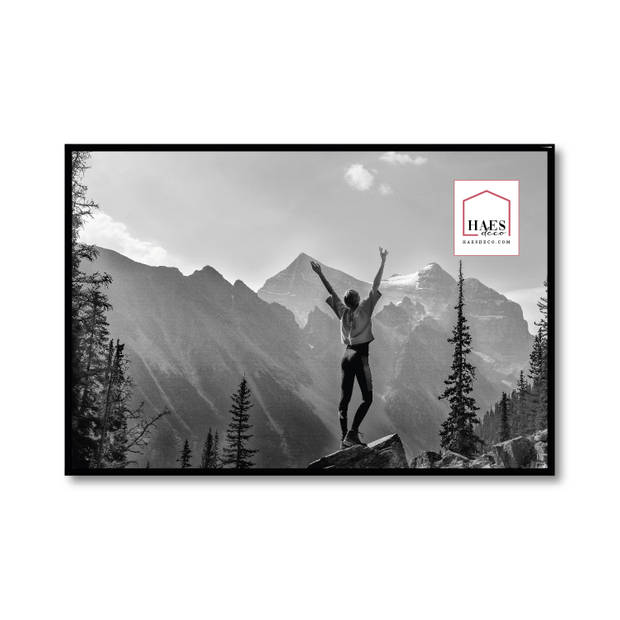 HAES DECO - Kunststof fotolijst 40x60 zwart Easy Frame - EF9B