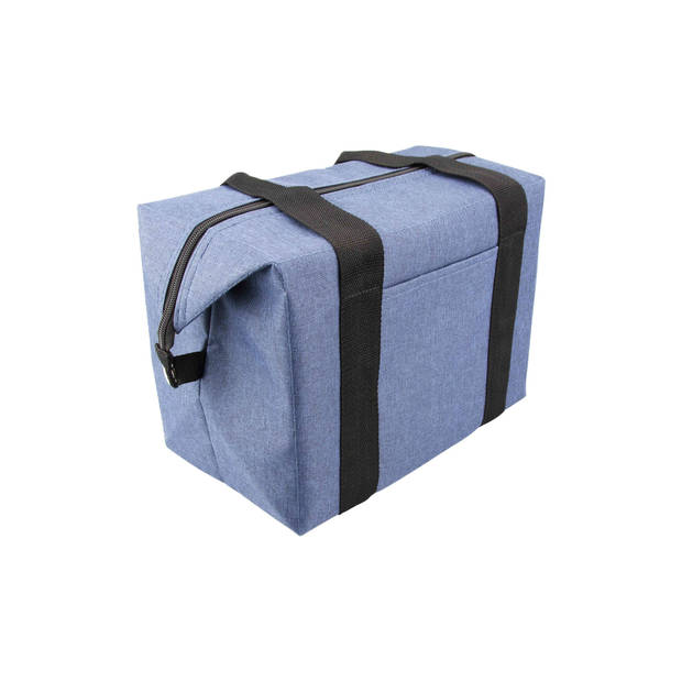 Koeltas / strandtas / picknicktas / lunch tas - blauw - 22L