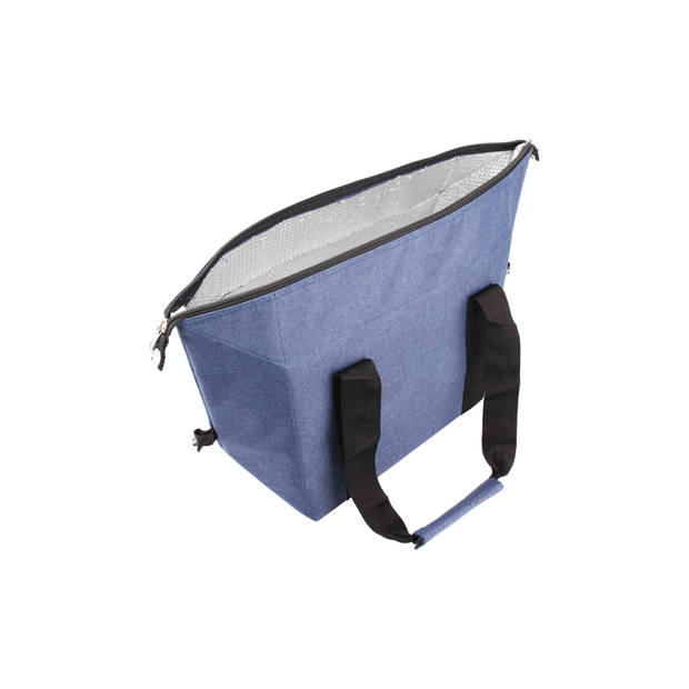 Koeltas / strandtas / picknicktas / lunch tas - blauw - 22L