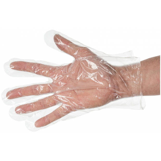 Plastic / Plastieken handschoenen wegwerp - HeroTouch -