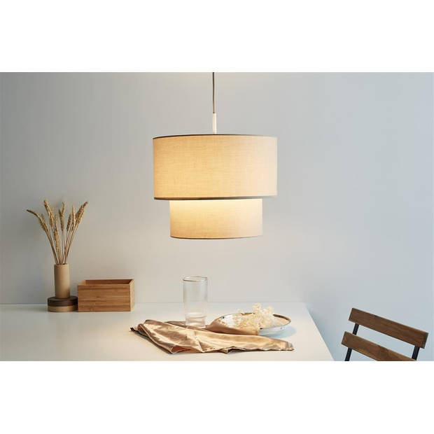 Pauleen Soft Shine Hanglamp - E27 - Zand