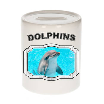Dieren liefhebber dolfijn spaarpot - dolfijnen cadeau - Spaarpotten