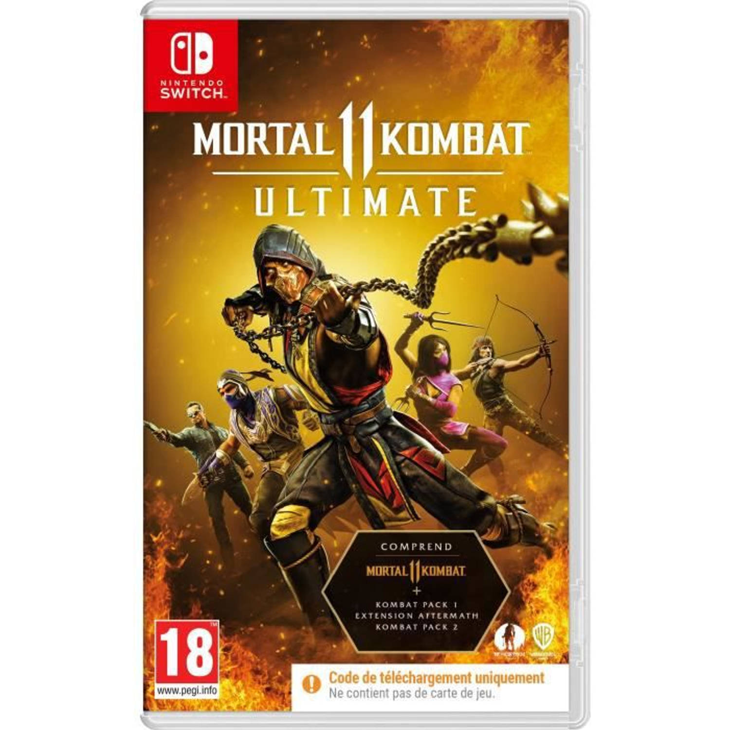 Mortal Kombat 11 Ultimate - Switch - Franstalige hoes