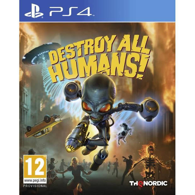 Destroy All Humans op PS4, een actiespel voor PS4 verkrijgbaar bij Micromania!