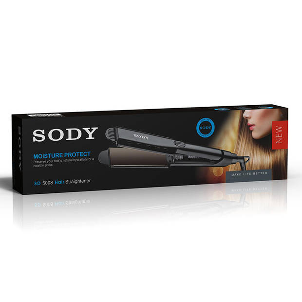 SODY - SD5008 - Stijltang - 5 standen - Zwart