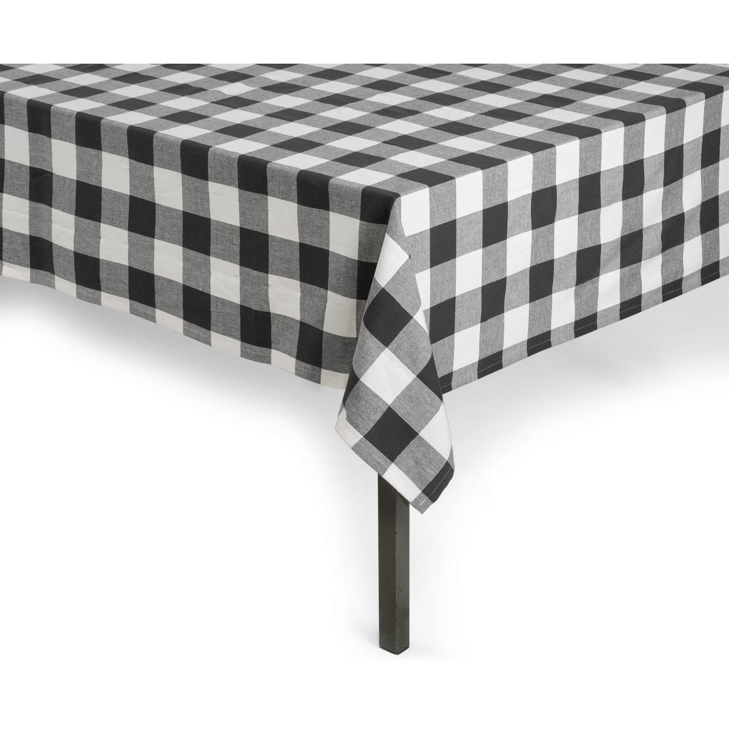 architect bijtend Ontmoedigd zijn Blokker tafelkleed Siene - 140x240 cm - zwart/wit | Blokker