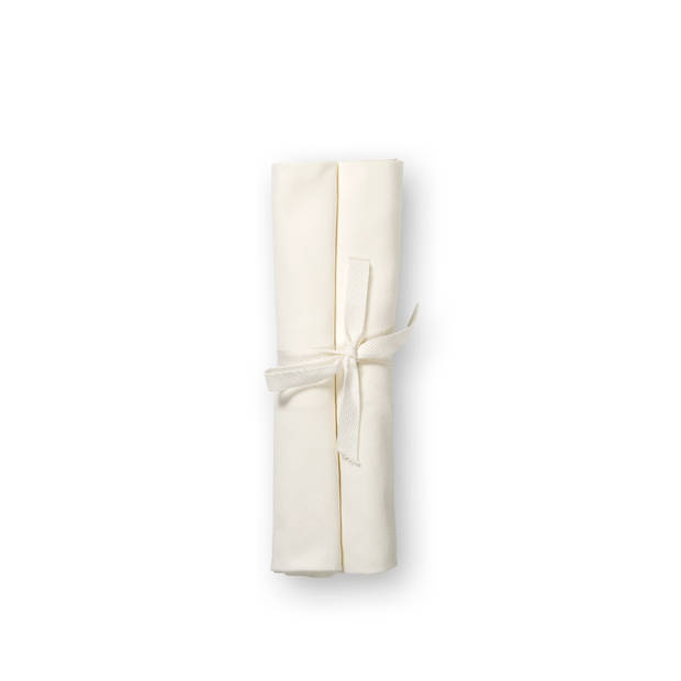 Blokker servetten hotelkwaliteit wit - set van 2 - 48x48 cm
