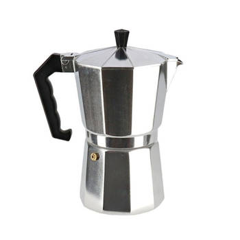 Percolator / espresso apparaat zilver voor 6 kopjes - Percolators