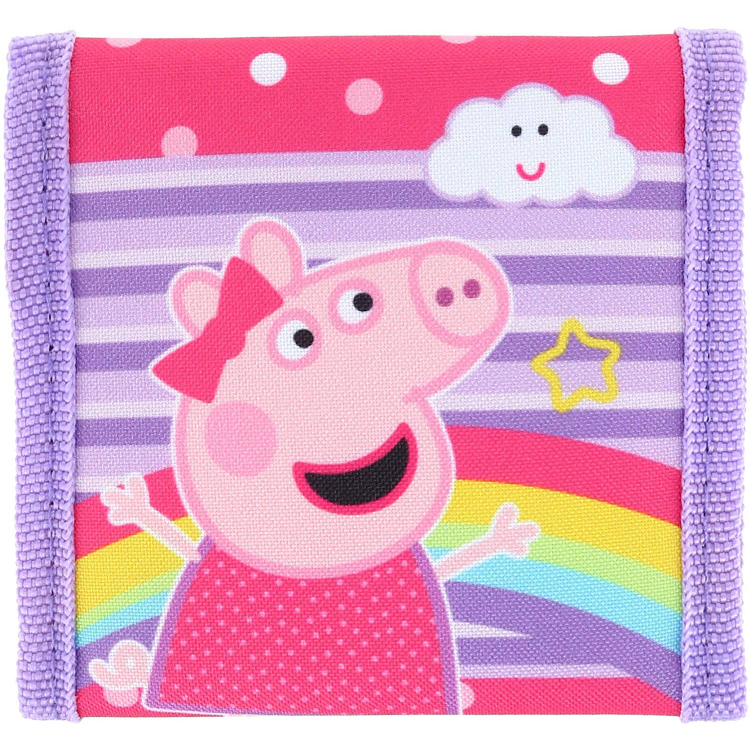 Nickelodeon Portemonnee Peppa Pig 10 X 10 Cm Polyester Roze online kopen