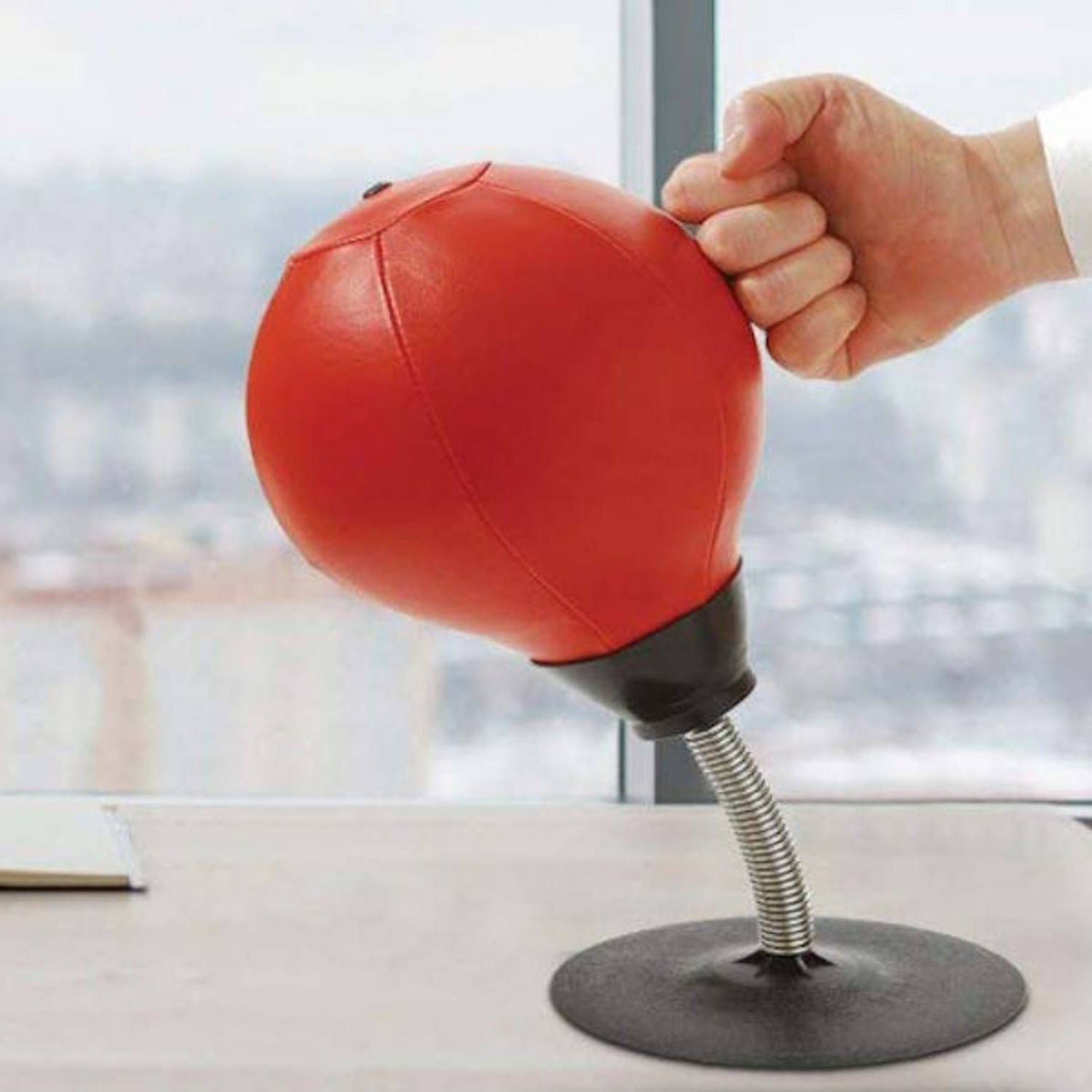 Boksbal - Stressbal - Mini bokszak Punching Ball Tafel | Blokker