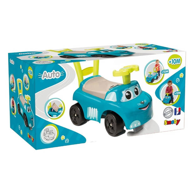 Smoby - Auto Ride on - Loopauto blauw