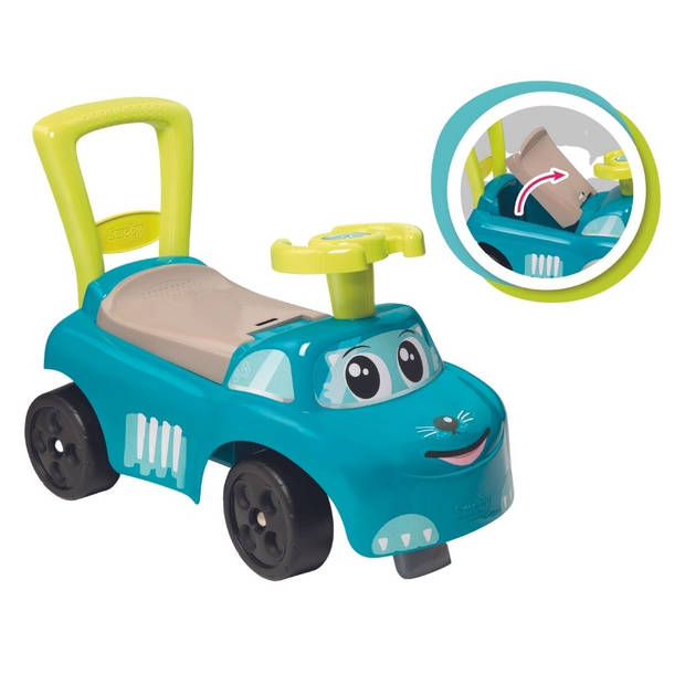 Smoby - Auto Ride on - Loopauto blauw