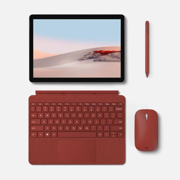 Type Cover Surface Go 2 Signature - AZERTY-toetsenbord - Poppy Red