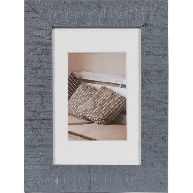 Henzo Fotolijst - Driftwood - Fotomaat 10x15 cm - Blauw