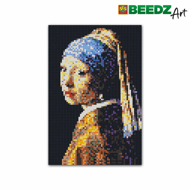 Beedz art - Vermeer - Meisje met de Parel