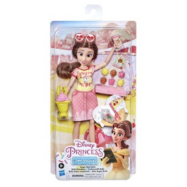 Hasbro Disney Princess Comfy Squad - Sugar Style Belle- modepop