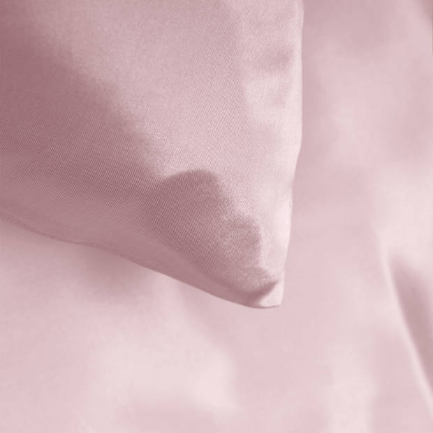 Dekbedovertrek Glans Satijn - Musthave voor Huid & Haar - Reguleert Talgproductie - Roze