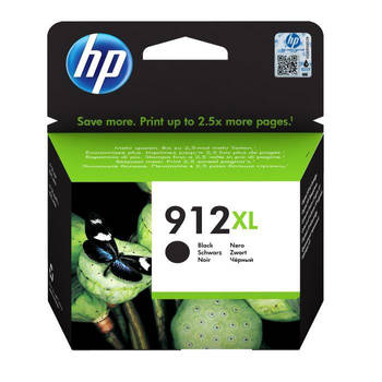 HP 912XL 3YL84AE-kar. Originele zwarte inkt met hoge capaciteit - HP OfficeJet Pro 8022/8023/8024/8025