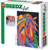 SES strijkkraalkunstwerk Beedz Art paard 45,5 x 30 cm 9-delig
