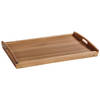 FSC® Acacia houten inklapbare bedtafel voor op bed met dienblad -