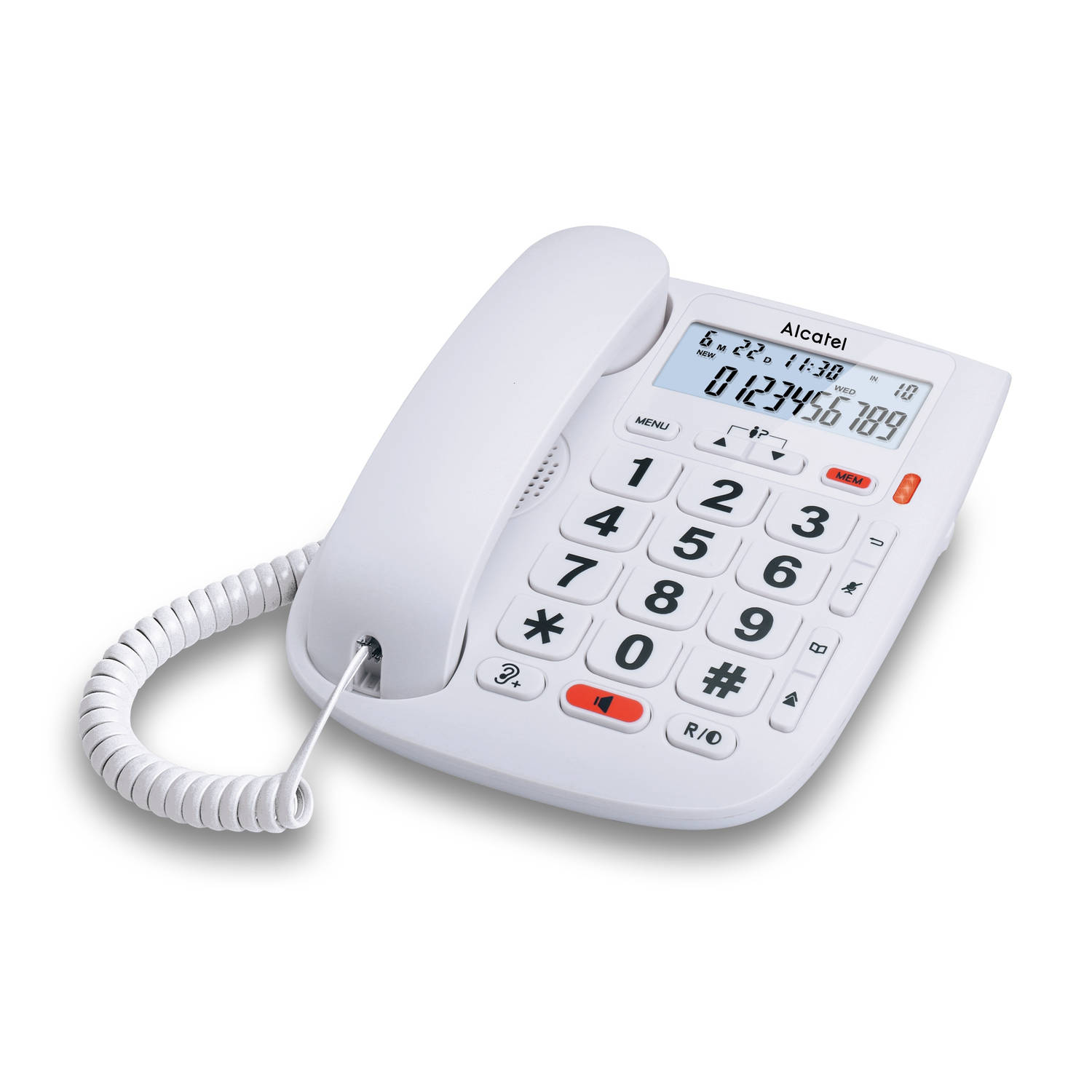 Alcatel TMAX20 vaste telefoon met groot lcd display