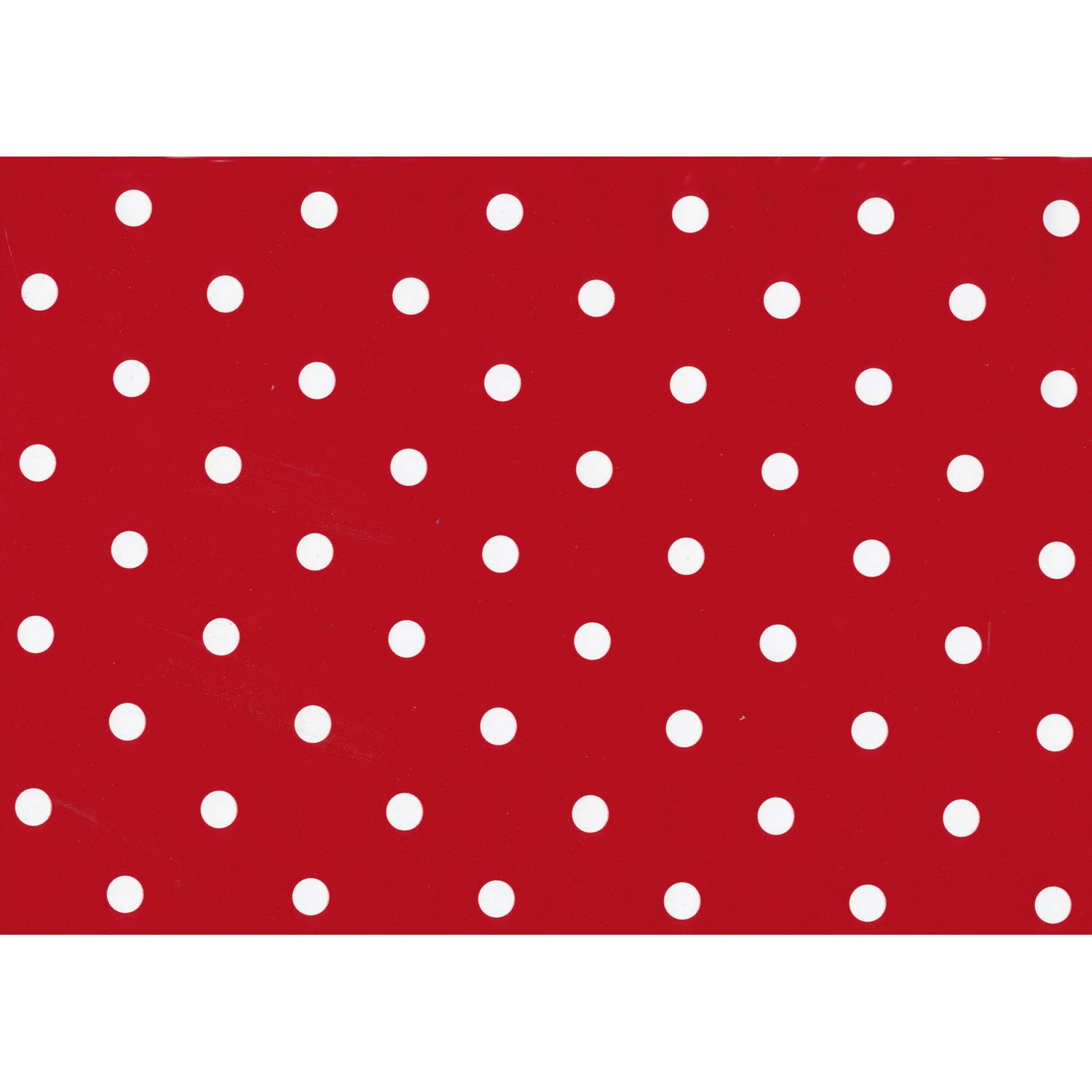 Wicotex Plakfolie-Plakplastic dots rood