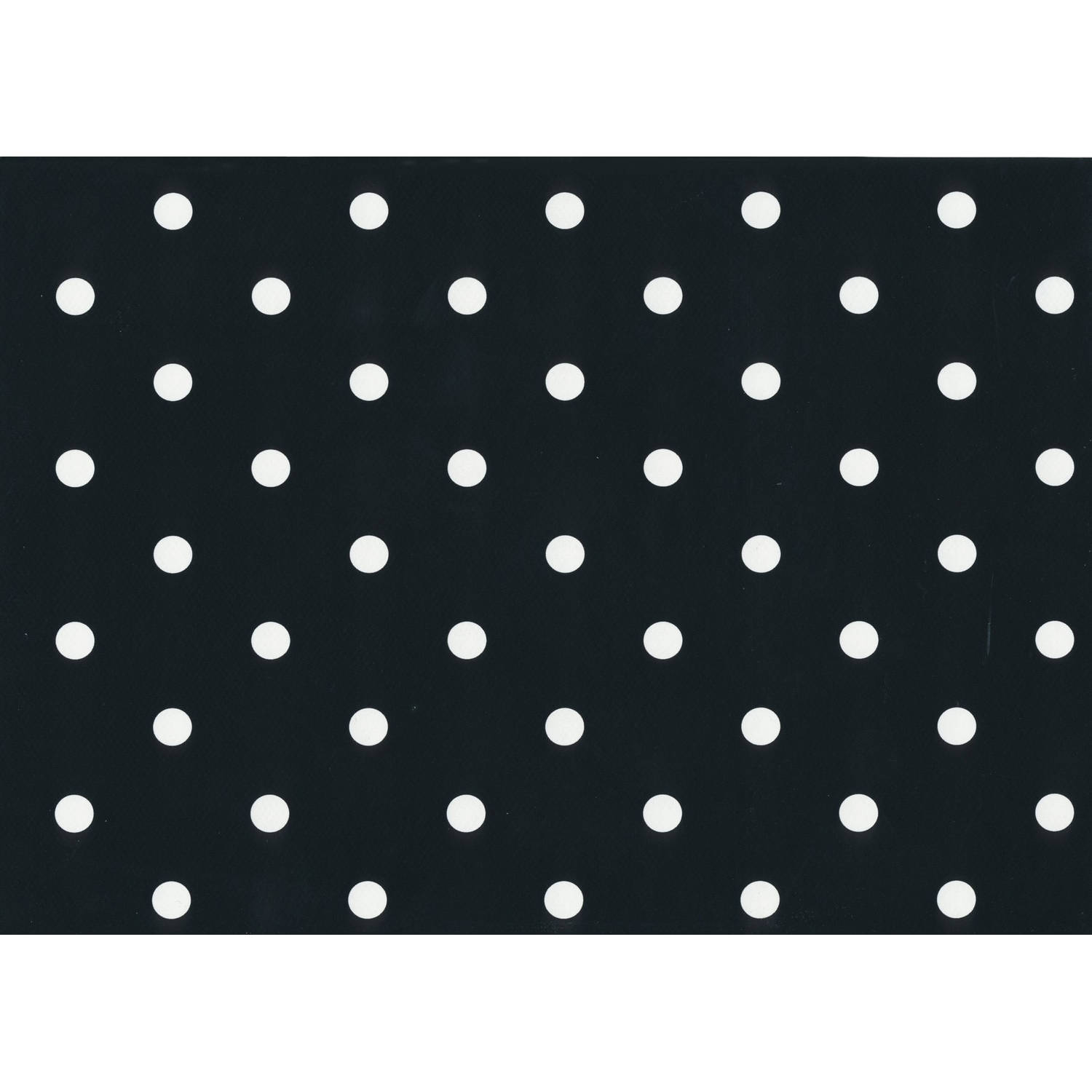 Wicotex Plakfolie-Plakplastic dots zwart