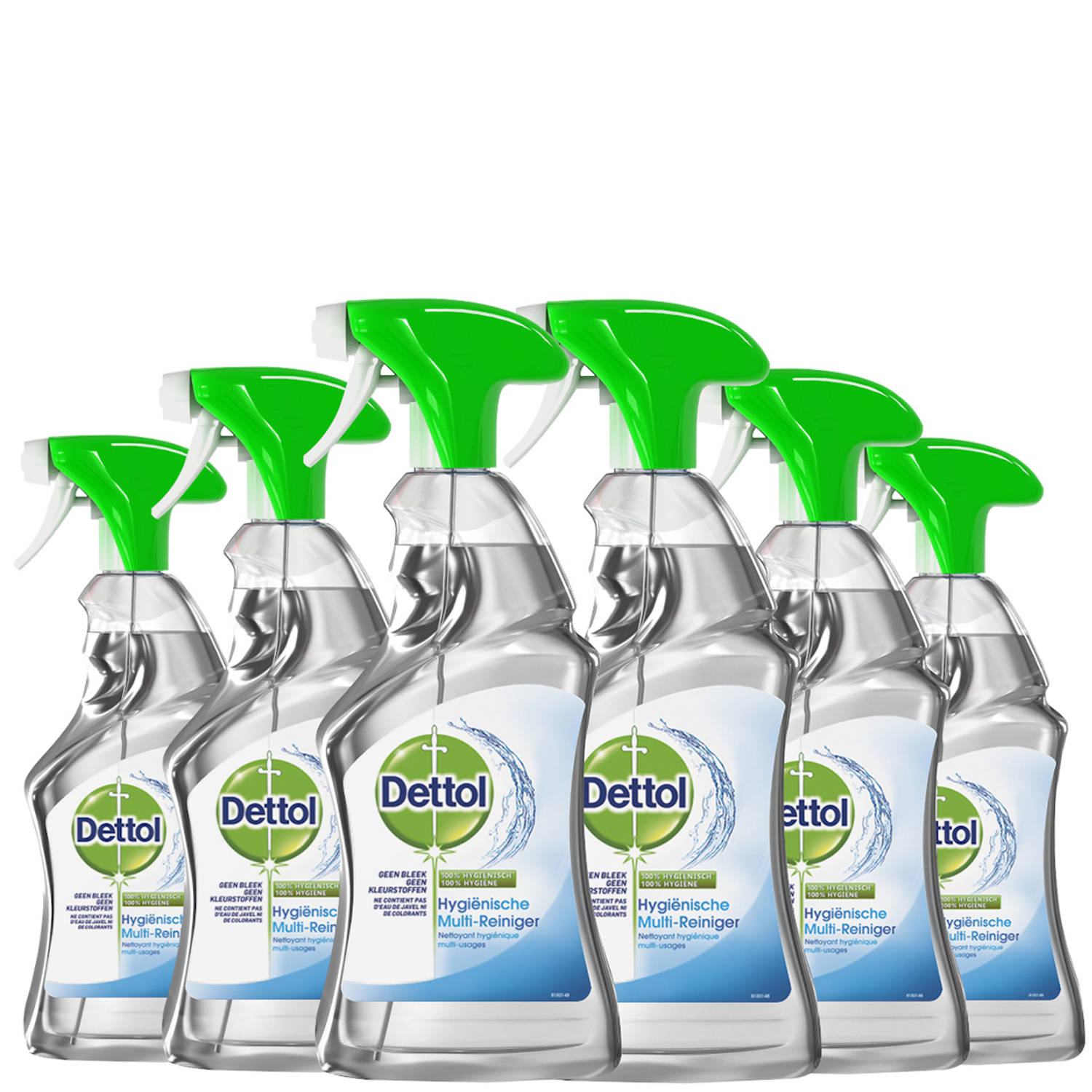 Dettol - Power & Fresh - Allesreiniger Spray - Multireiniger - 6 x 500 ml