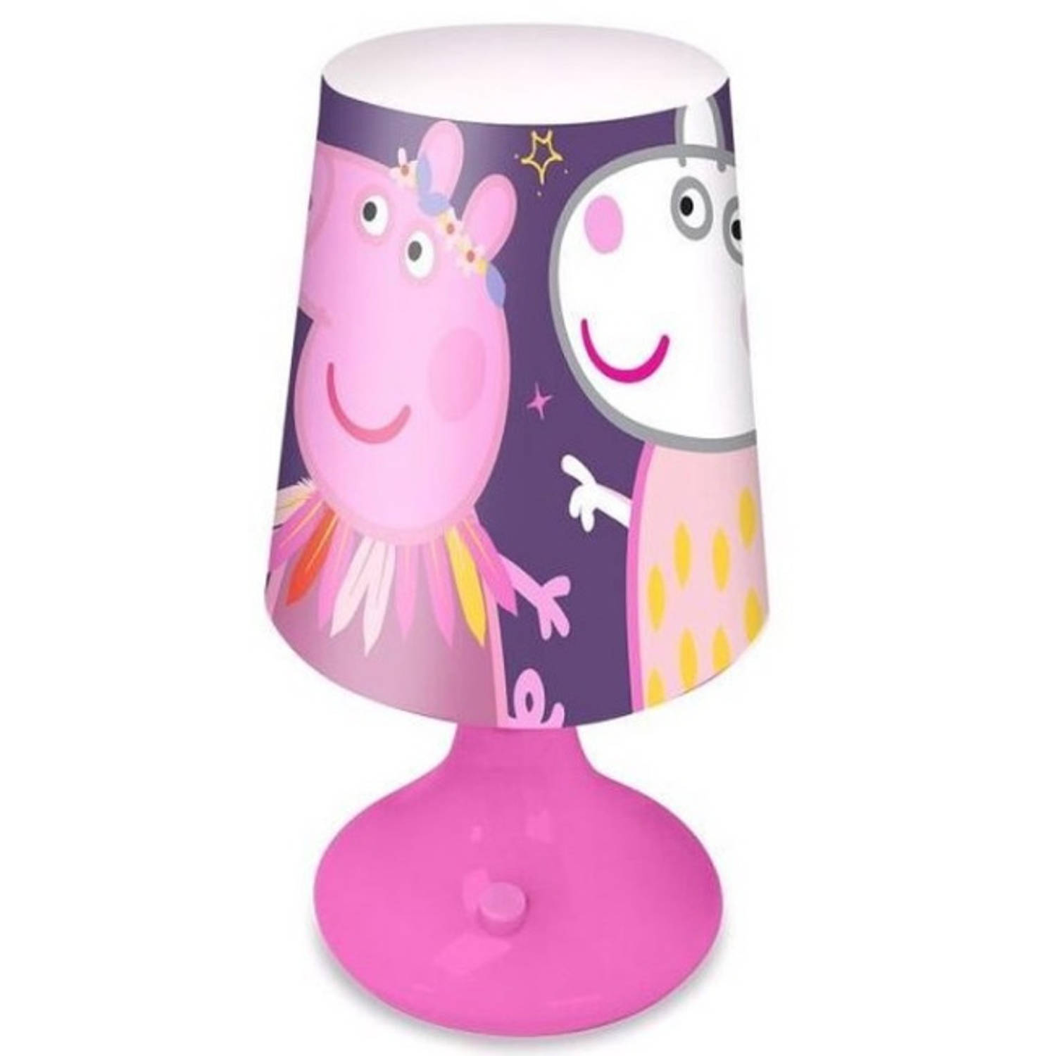 Peppa Pig Tafellamp - 18 cm - Roze