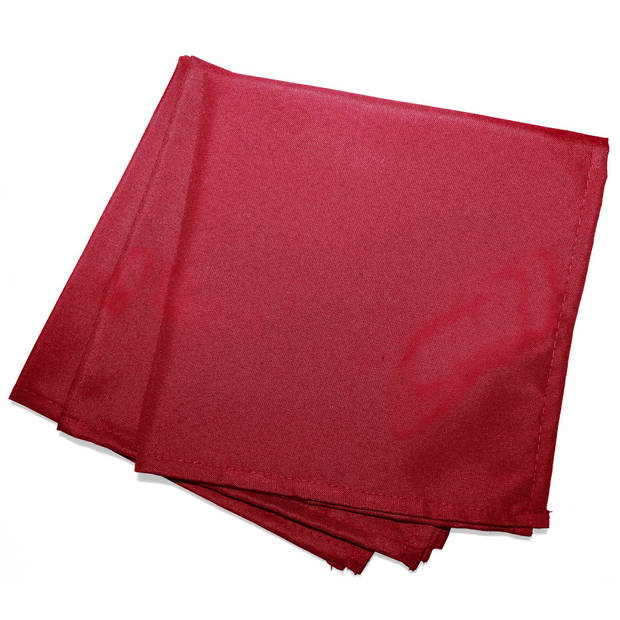 Wicotex Servetten Essentiel 40x40cm rood 3 stuks polyester