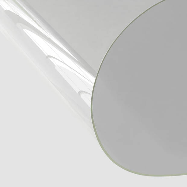 The Living Store tafelbeschermer PVC - 200 x 100 cm - transparant - 2 mm
