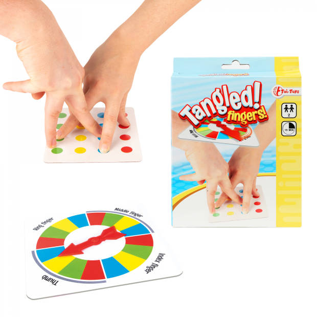 Toi-Toys handtwister Tangled Fingers junior 3-delig
