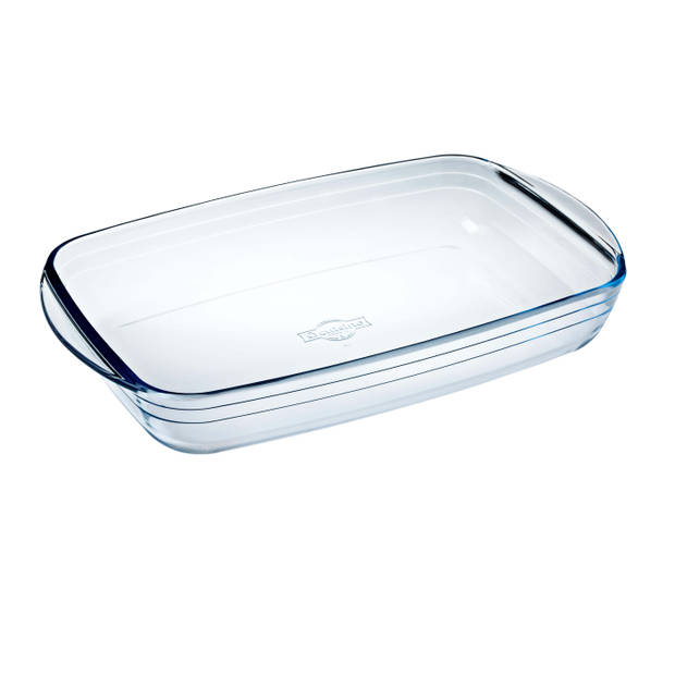 O.cuisine Ovenschaal Neutraal 32 x 20 x 5 cm 2 l - Transparant 1 stuk