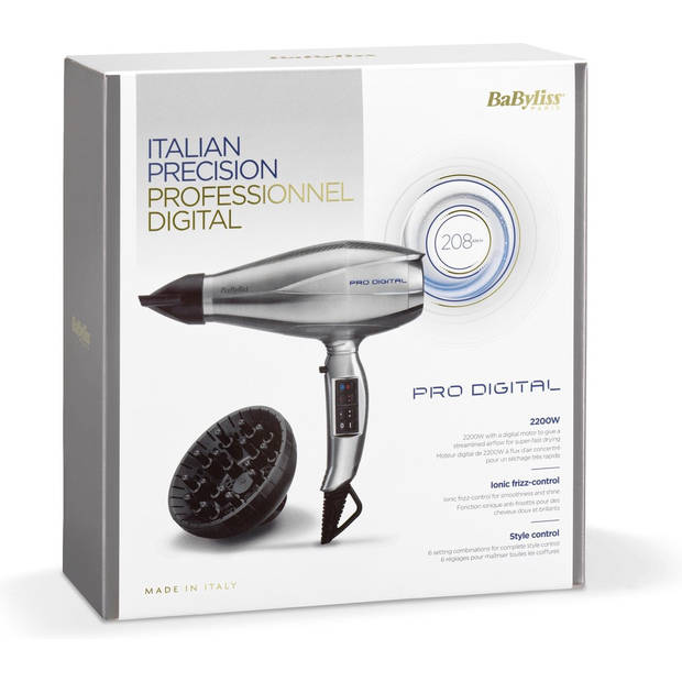 Haardroger 6000E Pro Digital