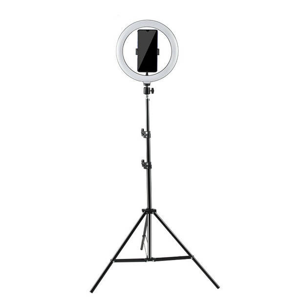 Lamp met Statief - Ringlight - incl bluetooth afstandsbediening - 70-200 cm