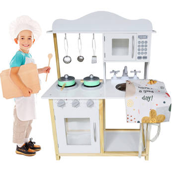 Mamabrum Houten Keuken Speelgoed Kinderkeuken Mini-Maxi - Speelkeuken