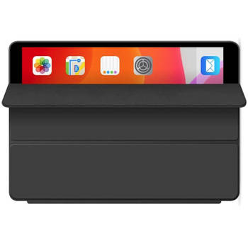 HEM Siliconen iPad Hoes geschikt voor iPad 10.2 (2019 / 2020 / 2021) - Zwart - 10,2 inch - Met Stylus Pen