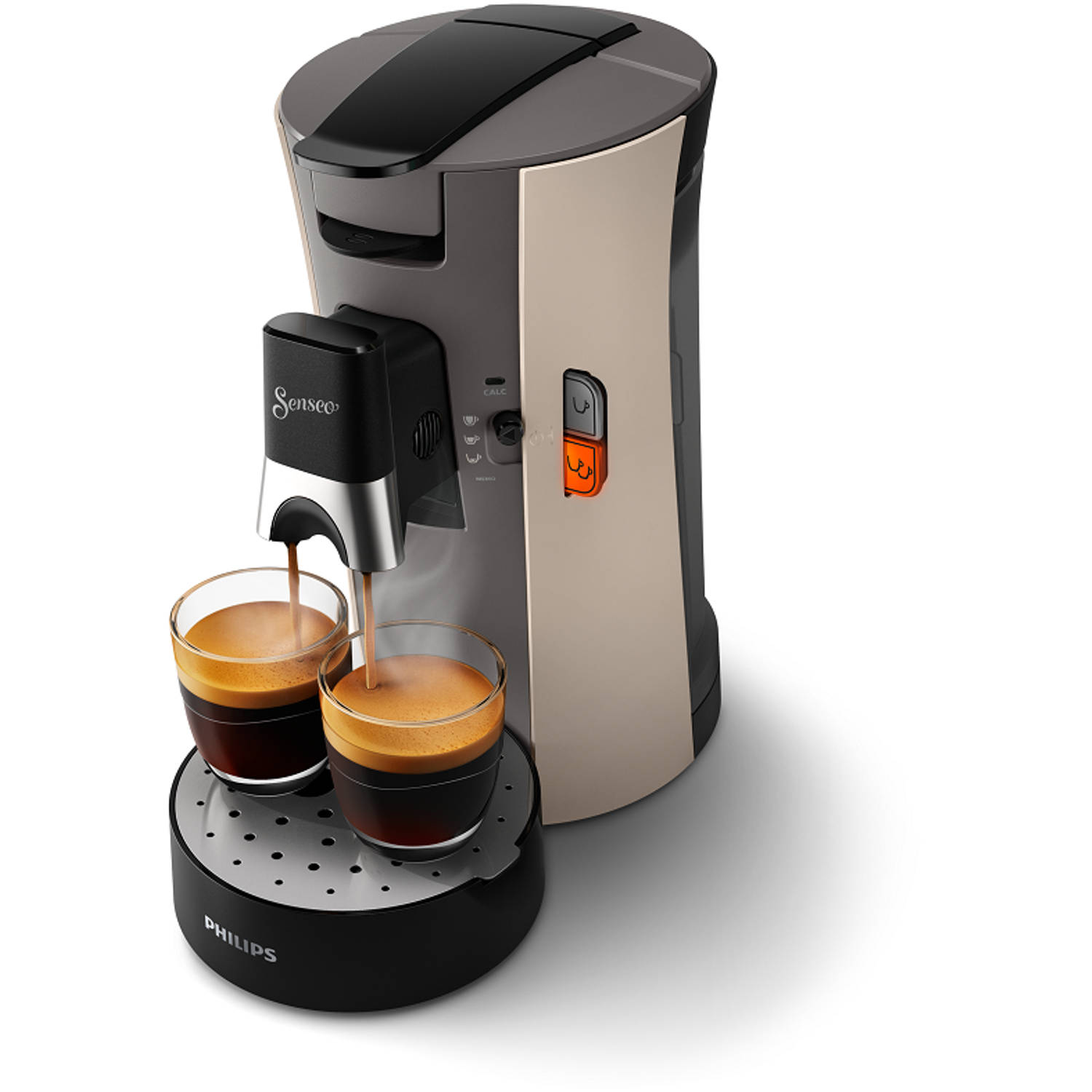 Verlating Veroveraar Armoedig Philips SENSEO® Select koffiepadmachine CSA240/30 nougat | Blokker