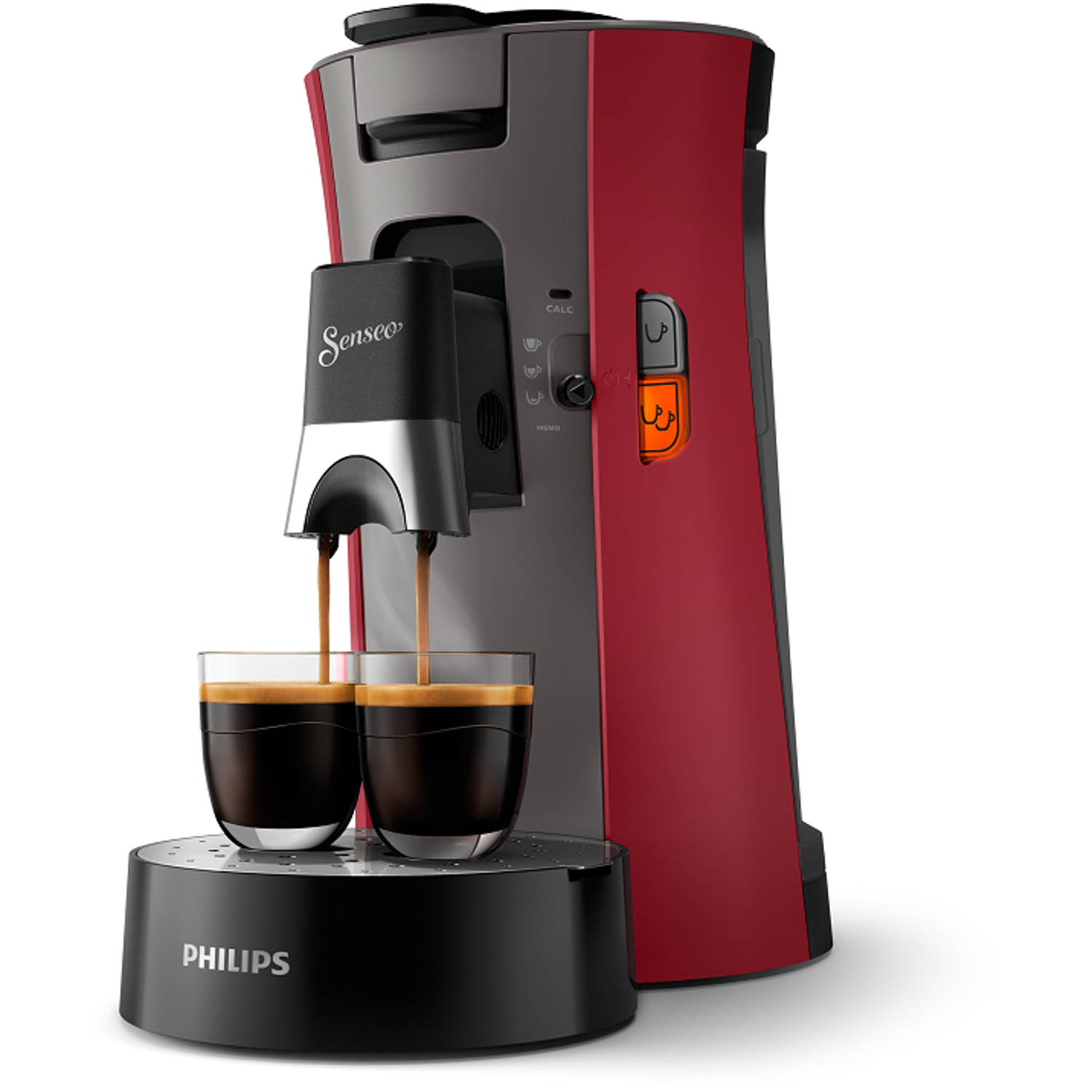Eerder Winst Leeuw Philips SENSEO® Select koffiepadmachine CSA240/90 - rood | Blokker