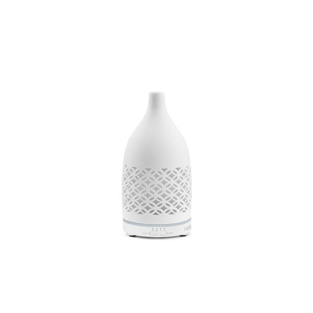 MOSS - Luchtbevochtiger & Geurdispenser met LED - Ceramic vase - 70 ml