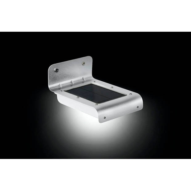 The White Series - Aluminium eco wandlamp op zonne-energie - 2 stuks